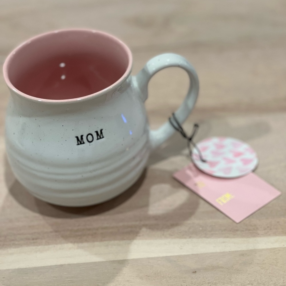 💖MOM💖 cute Mom mug with gifting tag